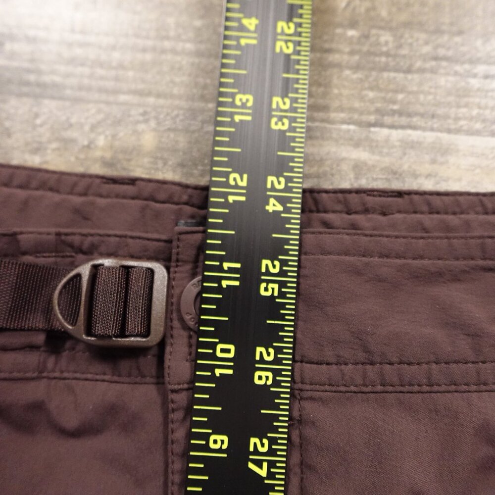 REI CO-OP Sahara Convertible Pants 28" Inseam men's 38x28 dark reddish brown - Picture 8 of 15